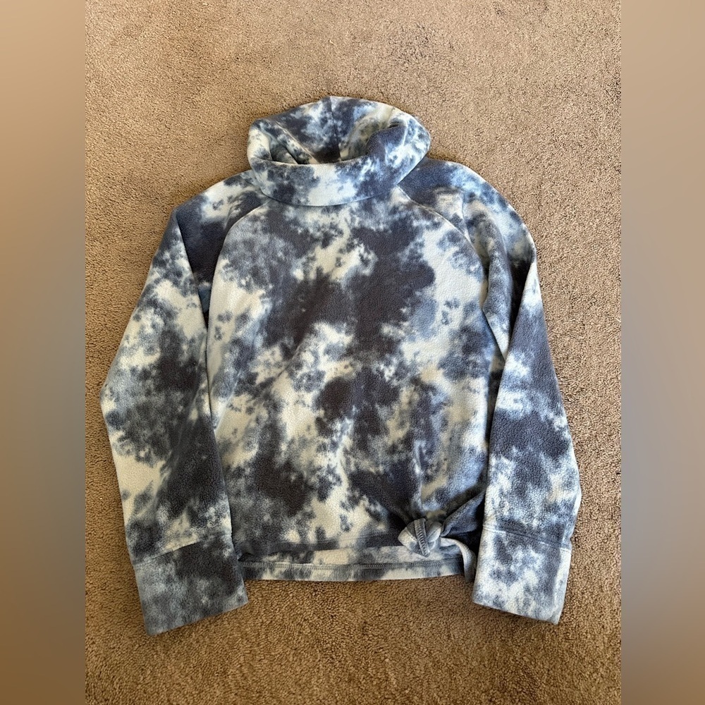 Girls fleece pullover sweater 10/12